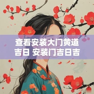 查看安装大门黄道吉日 安装门吉日吉时查询表