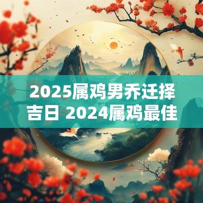 2025属鸡男乔迁择吉日 2025属鸡最佳的6月乔迁吉日一览表