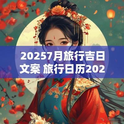 20257月旅行吉日文案 旅行日历2025年