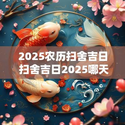 2025农历扫舍吉日 扫舍吉日2025哪天