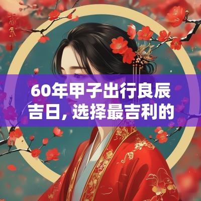 60年甲子出行良辰吉日, 选择最吉利的旅程时机