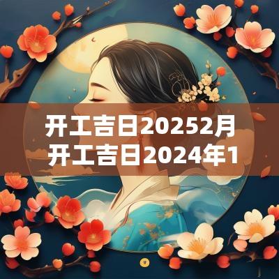 开工吉日20252月 开工吉日2025年12月