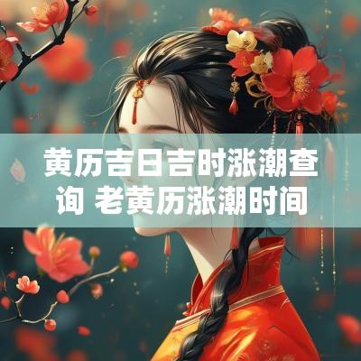 黄历吉日吉时涨潮查询 老黄历涨潮时间在哪里看