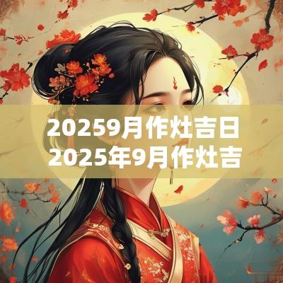 20259月作灶吉日 2025年9月作灶吉日