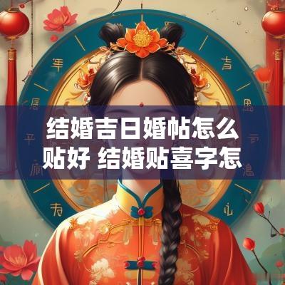 结婚吉日婚帖怎么贴好 结婚贴喜字怎么贴牢固