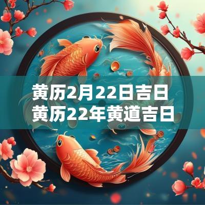 黄历2月22日吉日 黄历22年黄道吉日