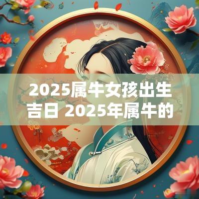 2025属牛女孩出生吉日 2025年属牛的生女孩吗
