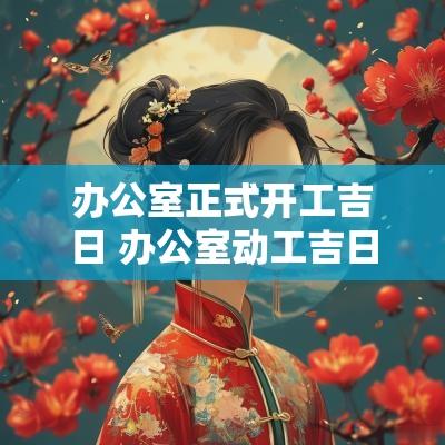 办公室正式开工吉日 办公室动工吉日祝福语