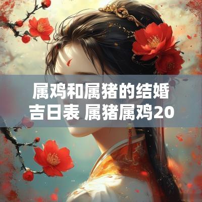 属鸡和属猪的结婚吉日表 属猪属鸡2025结婚吉日