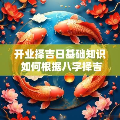 开业择吉日基础知识 如何根据八字择吉日开业
