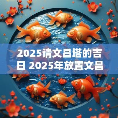 2025请文昌塔的吉日 2025年放置文昌塔吉日
