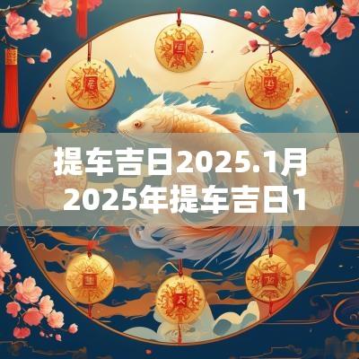 提车吉日2025.1月 2025年提车吉日1月1号