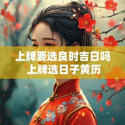 上牌要选良时吉日吗 上牌选日子黄历