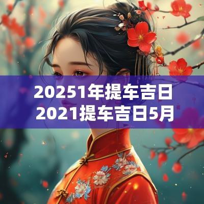 20251年提车吉日 2025提车吉日5月