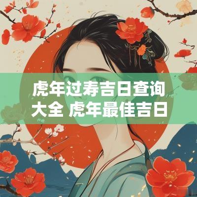 马年过寿吉日查询大全 马年最佳吉日查询表图
