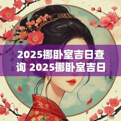 2025挪卧室吉日查询 2025挪卧室吉日
