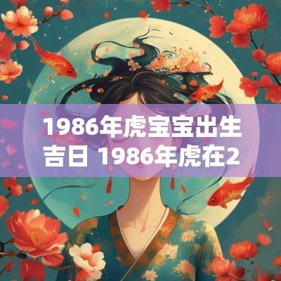 1986年虎宝宝出生吉日 1986年虎在2025年有男孩宝宝吗