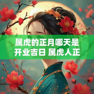 属虎的正月哪天是开业吉日 属虎人正月出行吉日