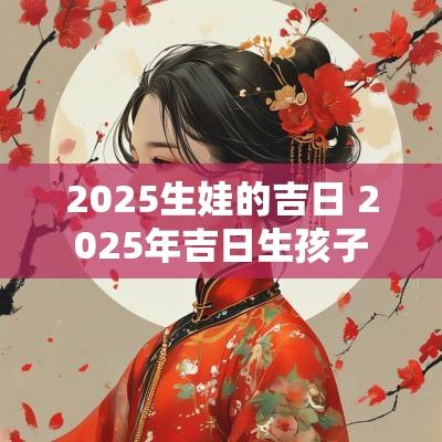 2025生娃的吉日 2025年吉日生孩子