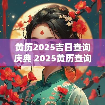 黄历2025吉日查询庆典 2025黄历查询放生吉日