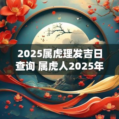 2025属虎理发吉日查询 属虎人2025年理发吉日
