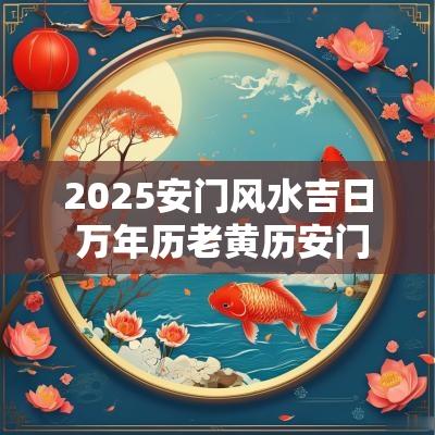 2025安门风水吉日 万年历老黄历安门吉日