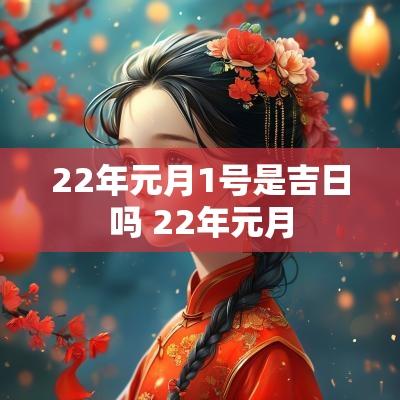 22年元月1号是吉日吗 22年元月