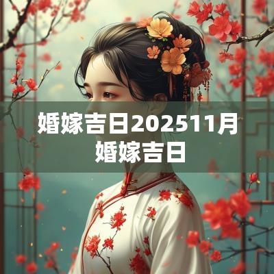 婚嫁吉日202511月 婚嫁吉日