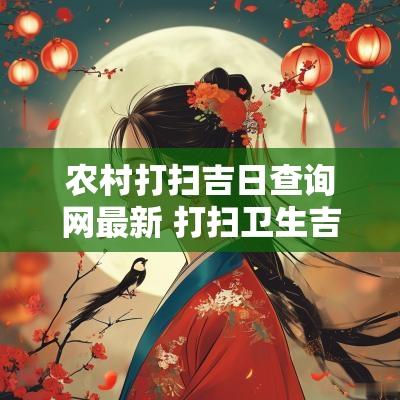 农村打扫吉日查询网最新 打扫卫生吉日2025年
