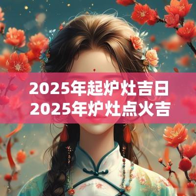 2025年起炉灶吉日 2025年炉灶点火吉日