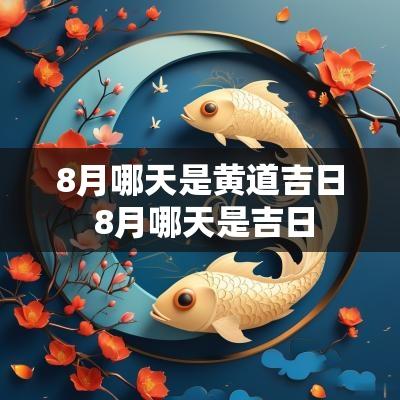 8月哪天是黄道吉日 8月哪天是吉日
