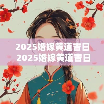 2025婚嫁黄道吉日 2025婚嫁黄道吉日查询