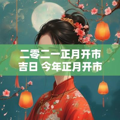 二零二一正月开市吉日 今年正月开市吉日