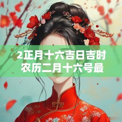 2正月十六吉日吉时 农历二月十六号最好的吉日