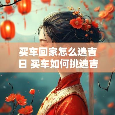 买车回家怎么选吉日 买车如何挑选吉日开回家