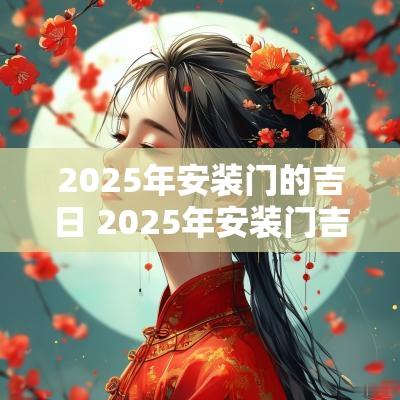 2025年安装门的吉日 2025年安装门吉日时辰