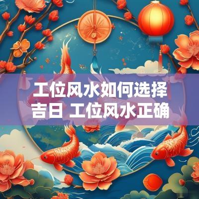 工位风水如何选择吉日 工位风水正确摆放图解