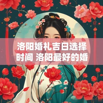 洛阳婚礼吉日选择时间 洛阳最好的婚礼举办场所