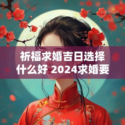 祈福求婚吉日选择什么好 2025求婚要选吉日吗