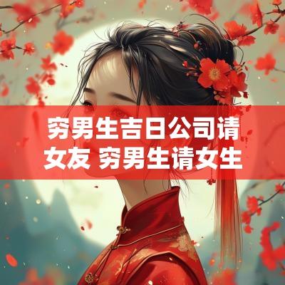 穷男生吉日公司请女友 穷男生请女生吃饭