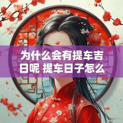 为什么会有提车吉日呢 提车日子怎么看吉日