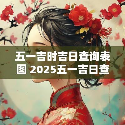 五一吉时吉日查询表图 2025五一吉日查询