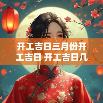 开工吉日三月份开工吉日 开工吉日几点开工最好