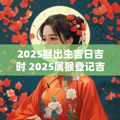 2025猴出生吉日吉时 2025属猴登记吉日