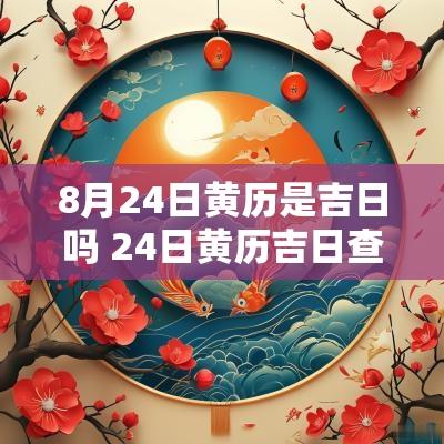 8月24日黄历是吉日吗 24日黄历吉日查询