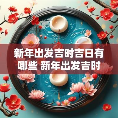 新年出发吉时吉日有哪些 新年出发吉时吉日查询表