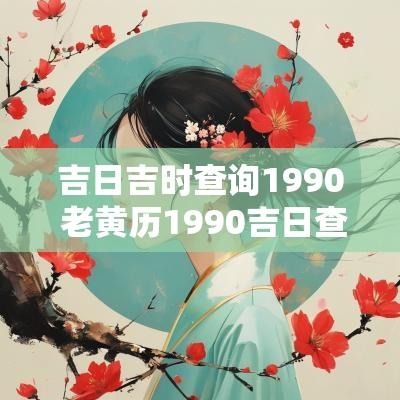 吉日吉时查询1990 老黄历1990吉日查询 吉日吉时查询1990 老黄历1990吉日查询