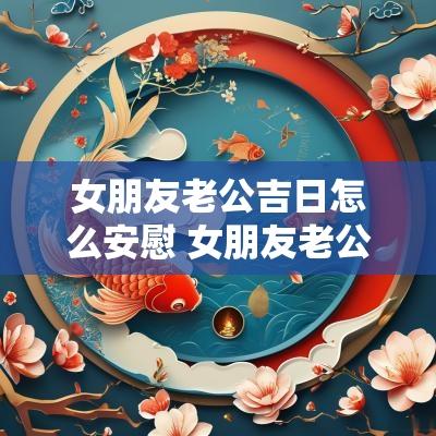 女朋友老公吉日怎么安慰 女朋友老公出轨怎么安慰