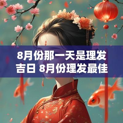 8月份那一天是理发吉日 8月份理发最佳的日子