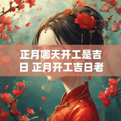 正月哪天开工是吉日 正月开工吉日老黄历